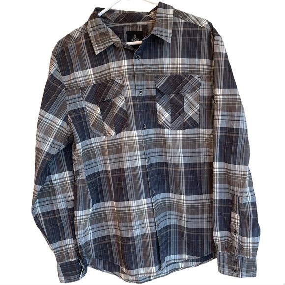 Prana Men’s Button Down Shirt - Picture 1 of 4